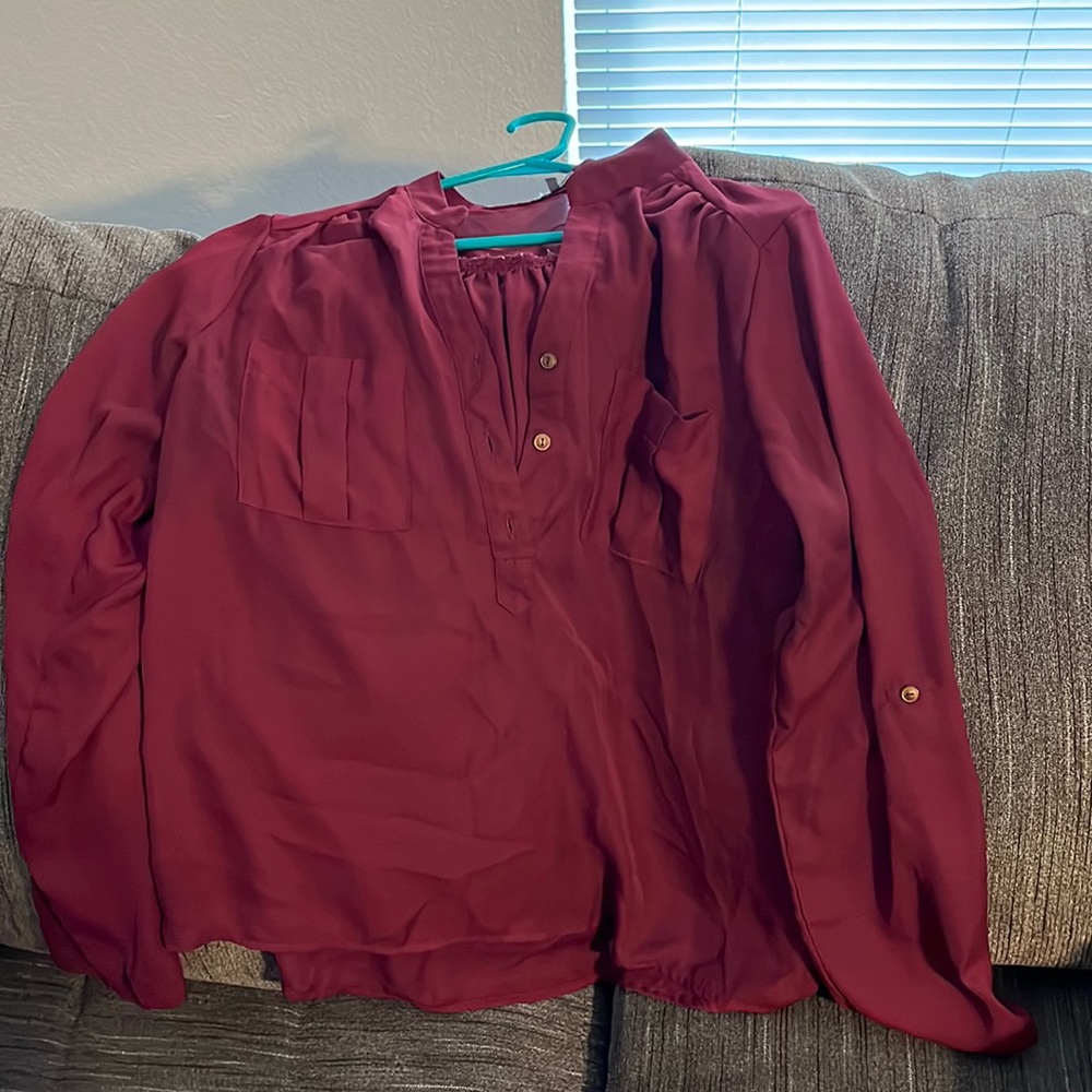 Long sleeved blouse